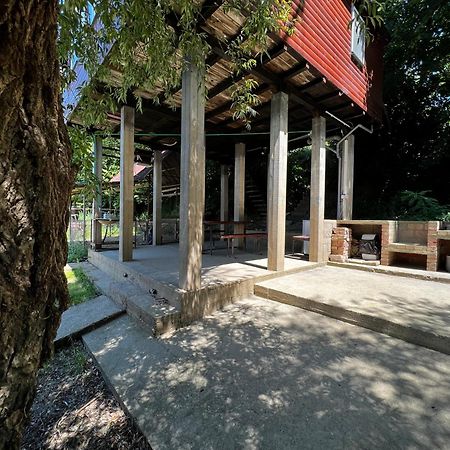 Kuca I Splav Na Reci Savi Villa Belgrad Exterior foto