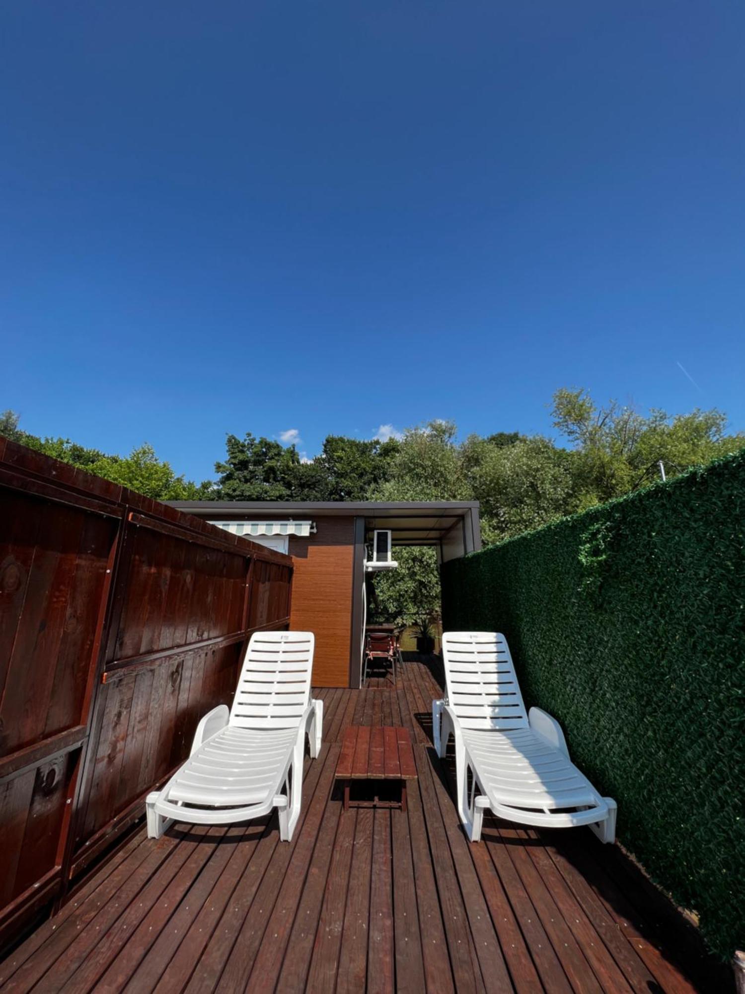 Kuca I Splav Na Reci Savi Villa Belgrad Exterior foto